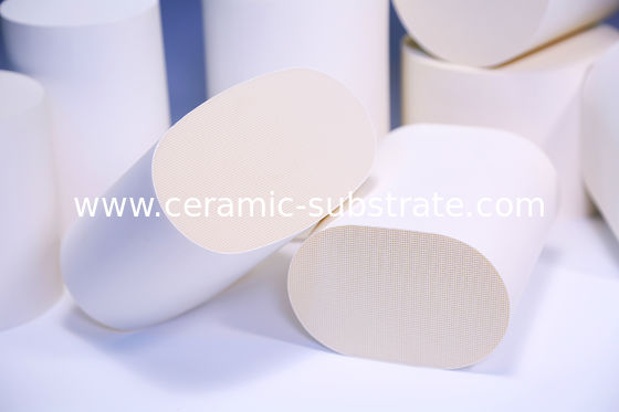 خرید حامل کاتالیست سرامیک 300CPSI SCR / DOC، لانه زنبوری cordierite online manufacture